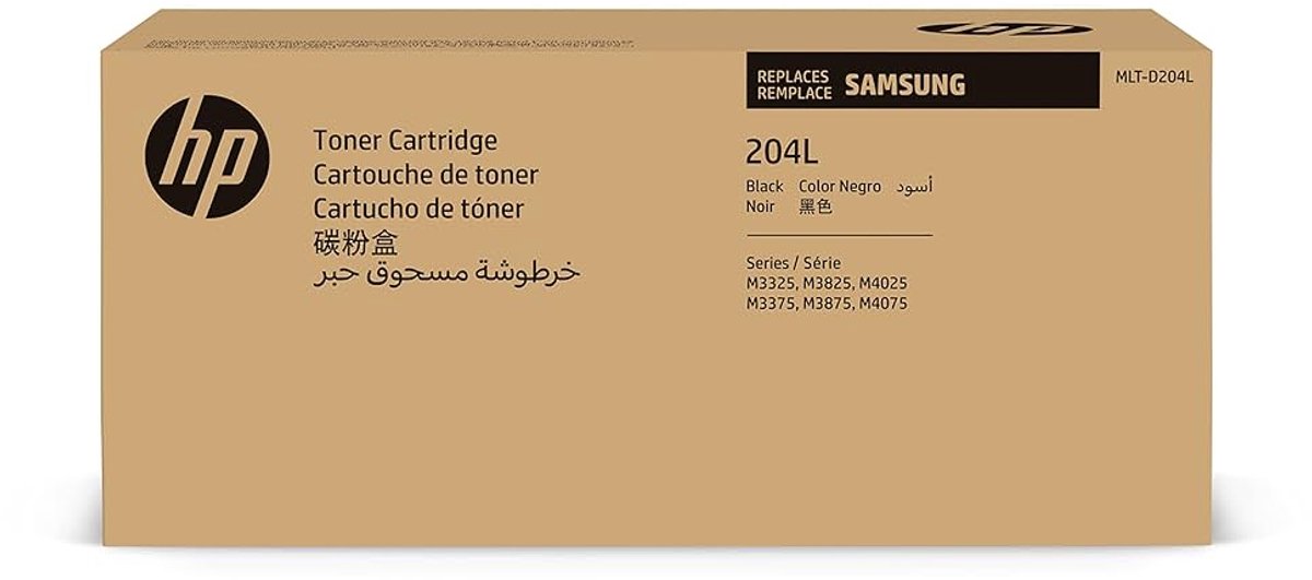 HP 1x toner cartridge voor Samsung MLT-D204L BK