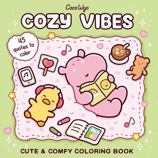 Cozy Spaces Coloring- Cozy Vibes