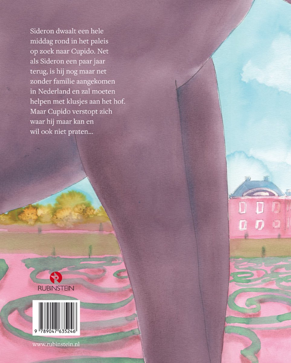 Cupido en Sideron - back cover