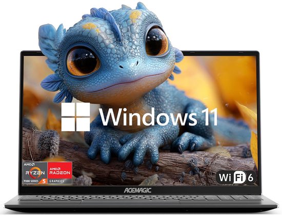 ACEMAGIC LX15 Pro 15.6 Zoll Laptop,AMD Ryzen 5 7430U,16GB RAM DDR4 512GB SSD Windows 11 Pro WIFI6 Notebook