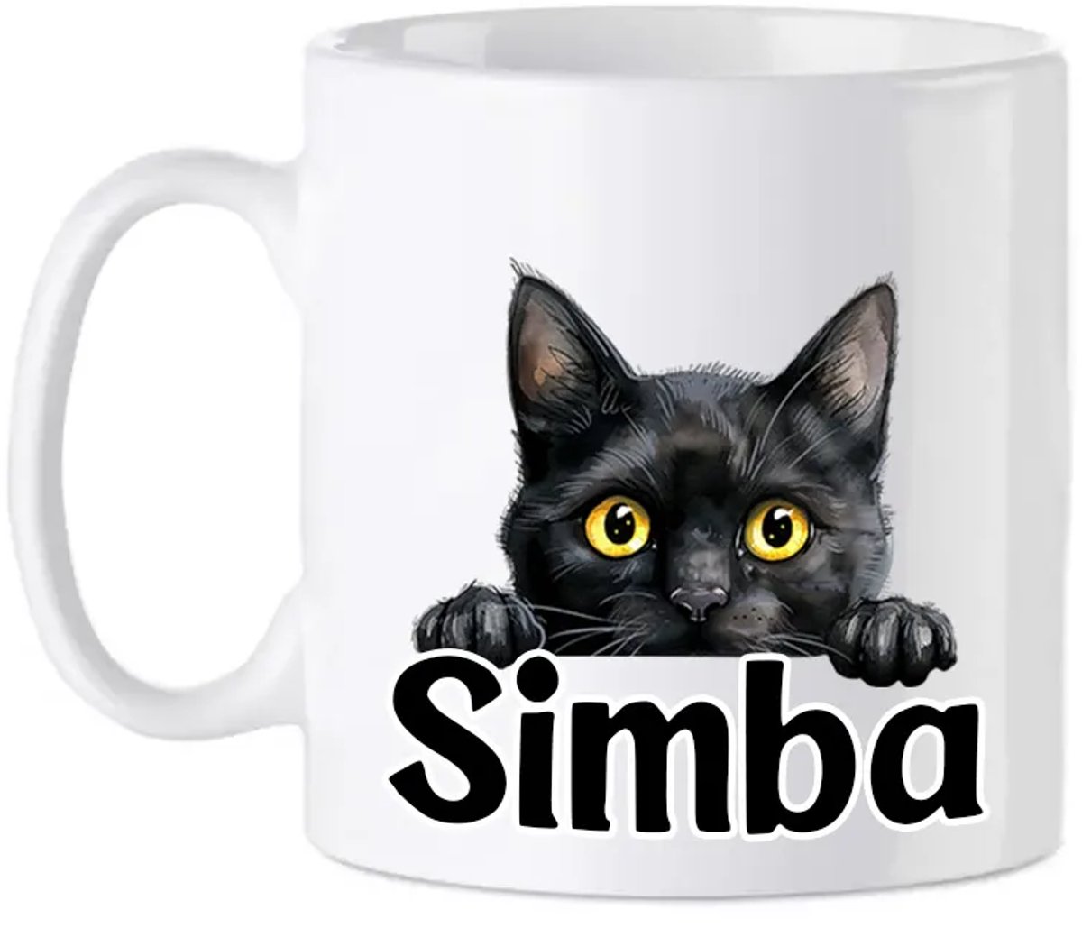 Bombay mok met naam - Kattenmok - Gepersonaliseerd - Cadeautip