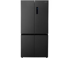 Heinner HSBS-HM600MDNFDXE++ Amerikaanse Multi-Deurs Koelkast – 600 L – Full No Frost – Touch Display – Inox Antraciet – InoxCool Technology – 5 Jaar Garantie
