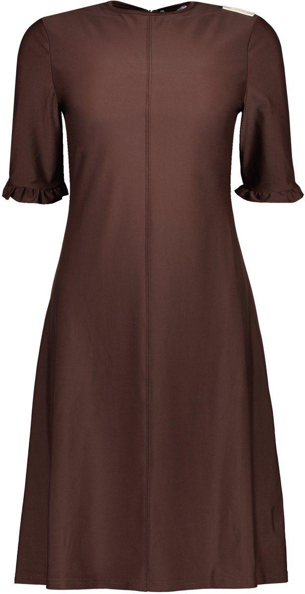 Zayna swimwear- Maysa zwemjurk- Maat S (maatadvies: neem een maatje groter) - 4-delig zwemset inclusief korte broek en hoofdbandje- UV-werend- sneldrogend