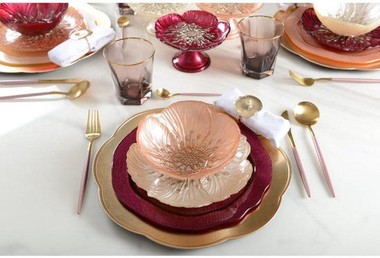Aulica – Sous-assiette Goud (33 cm) – Décoration de table élégante