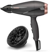 BaByliss Smooth Pro 2100 Föhn 6709DE - Fohn met diffuser en blaasmond - Haardroger - Professionele AC-Motor - 2100 Watt - Coolshot