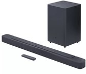 JBL Bar 2.1 - Soundbar met Draadloze Subwoofer geschikt voor TV - Deep Bass (MK2) - Zwart