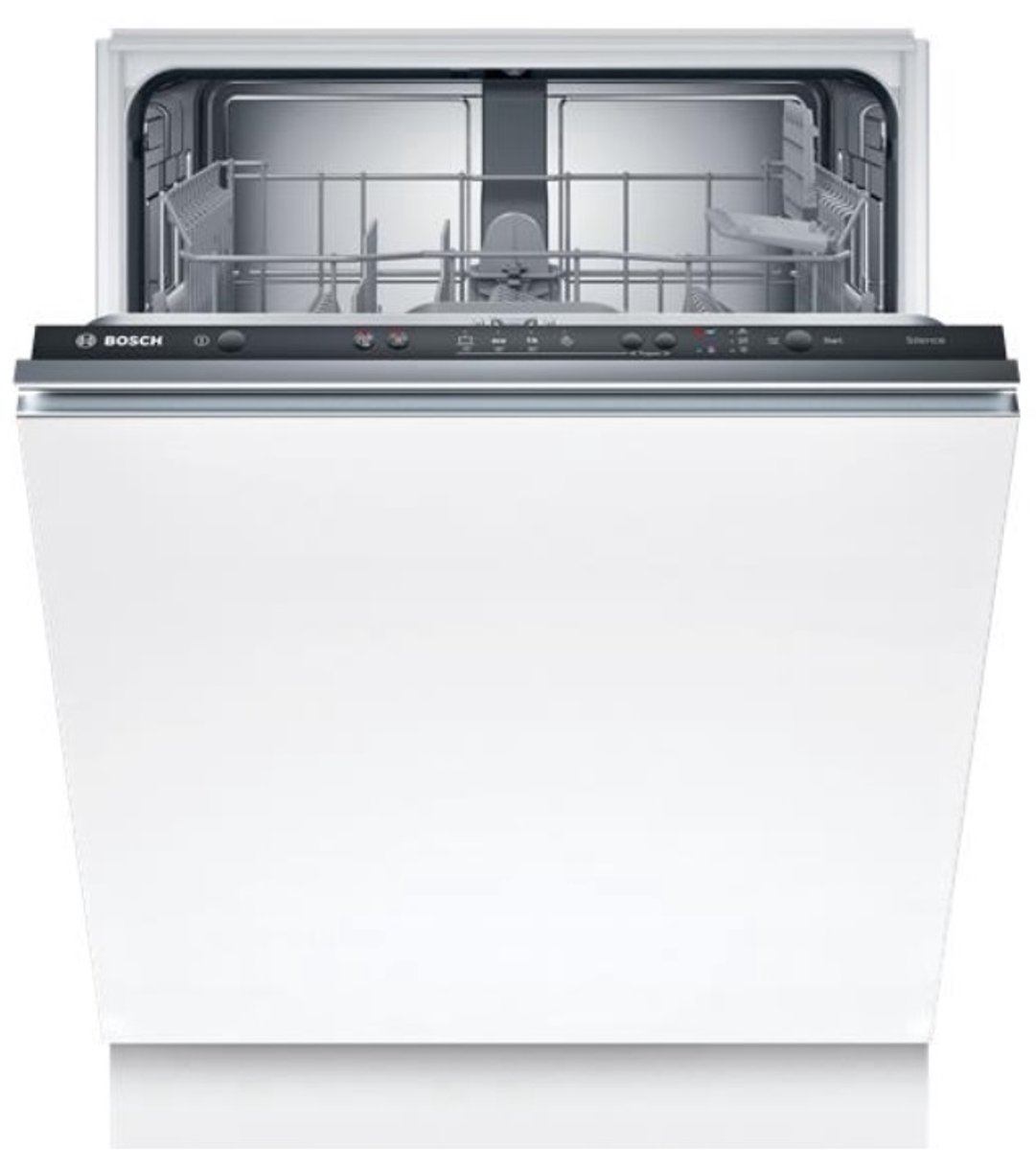 Bosch SMV24AX04E Volledig ingebouwd Volledige grootte (60 cm) Zwart Knoppen LED 175 m
