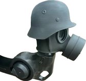 Humoristisch Gasmasker Trekhaak Afdekking - Beschermkap Voor Trailer Hitch Met Corrosiebescherming