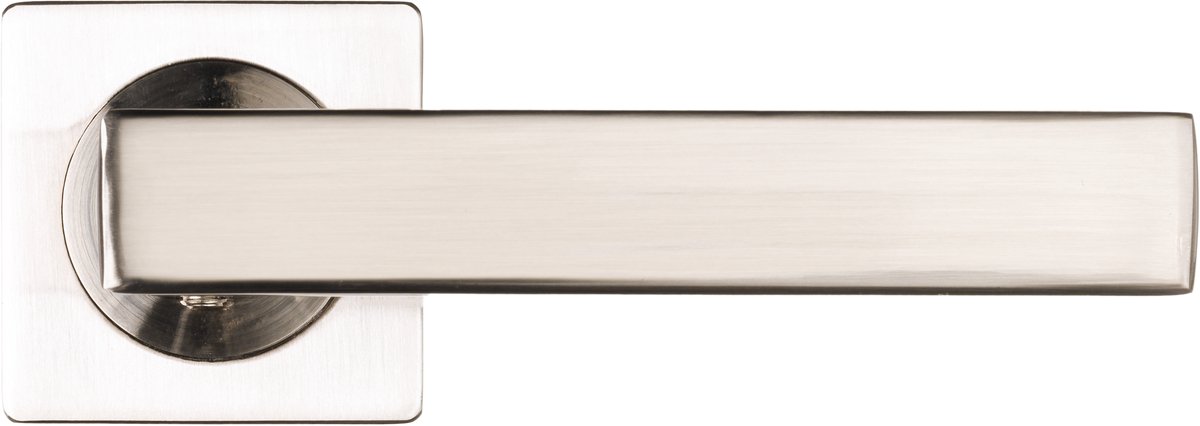 Ostiumhome® - Deurbeslag- Vierkant Rozet - RVS - vierkante rozet - Monta