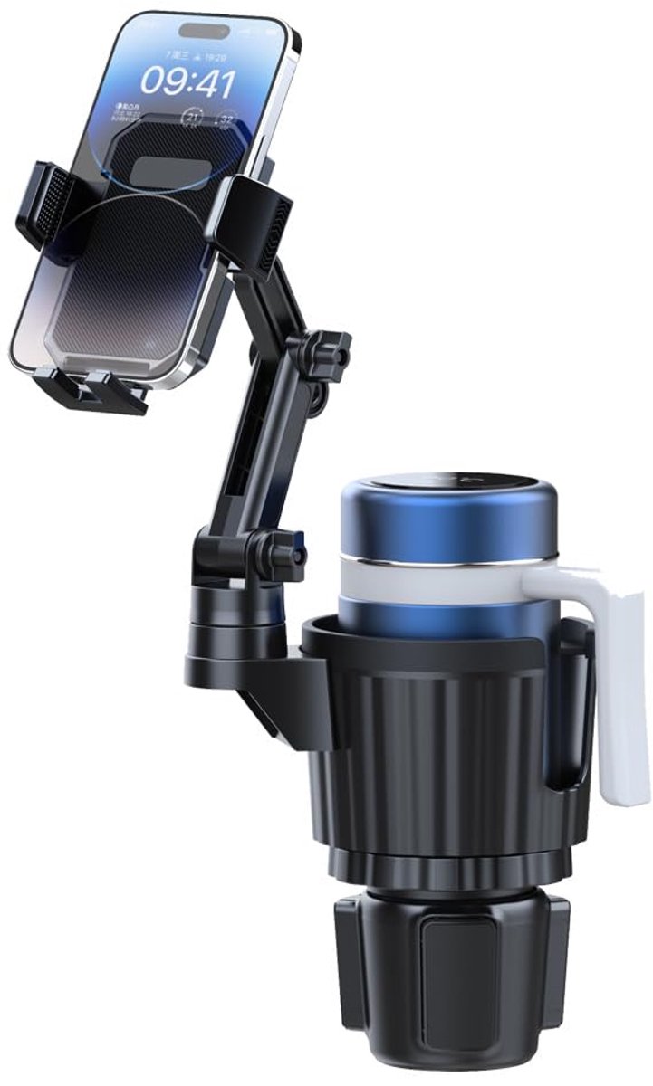 Autobekerhouder Expander 40 oz - 360° Rotatie - Verstelbare Basis