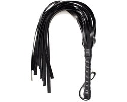 New Age Devi - Erotische Zweep - BDSM - Seks zweep - Bondage - Sm zweepje - Leer - Zwart