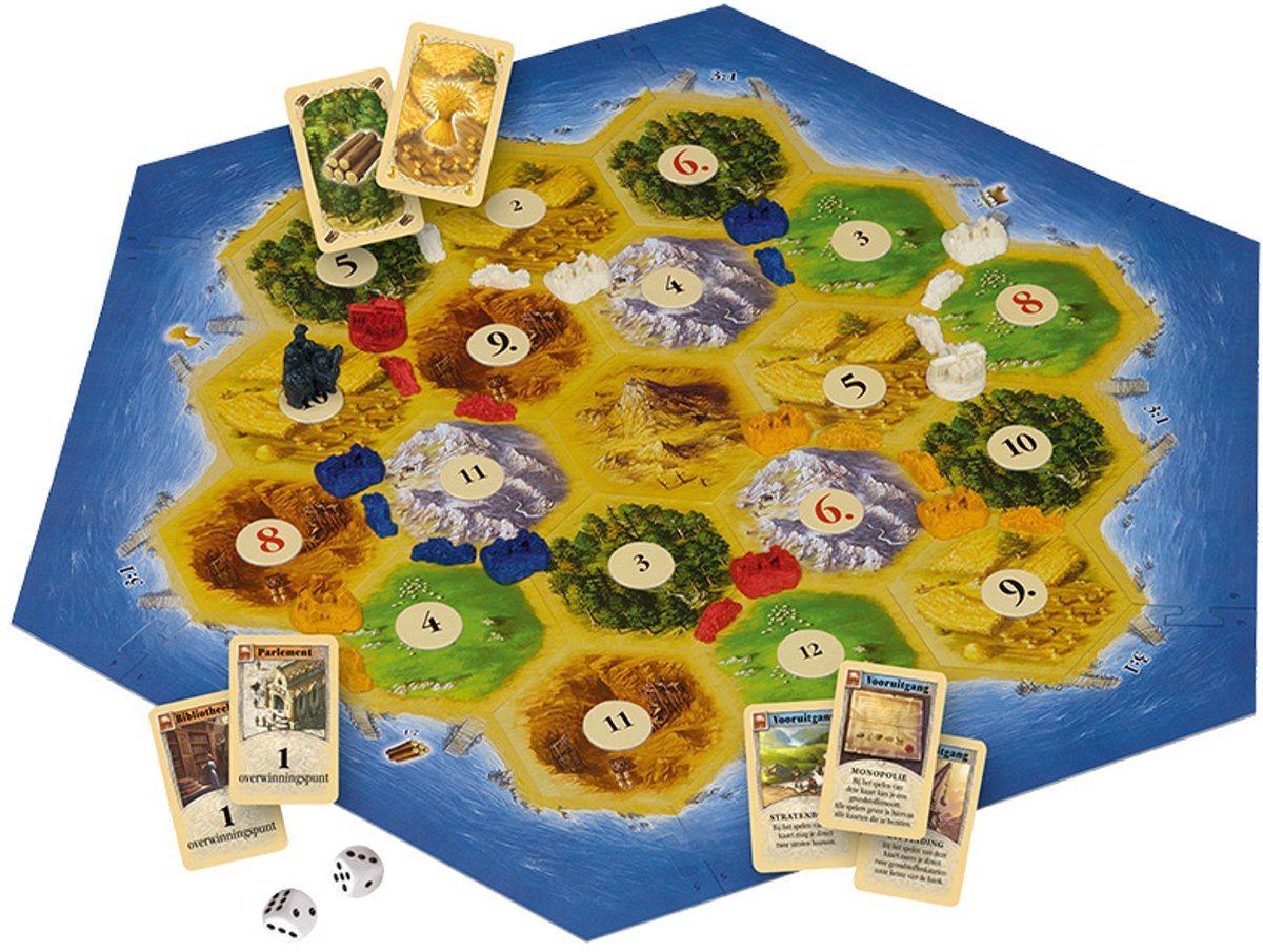 999 Games - Catan - Basisspel - Bordspel - Het populaire handelsspel - 15+ spellenprijzen wereldwijd - Gezelschapsspel - Familiespel — afbeelding 13