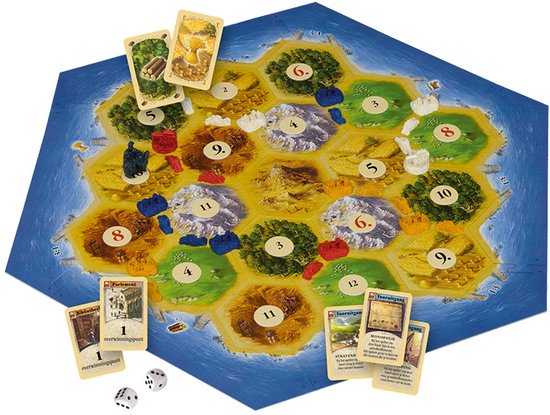999 Games - Catan - Basisspel - Bordspel - Het populaire handelsspel - 15+ spellenprijzen wereldwijd - Gezelschapsspel - Familiespel