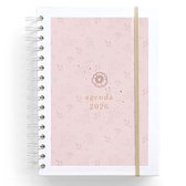 Maan Amsterdam Agenda 2026 - A5 jaaragenda - Weekagenda - Ringband - 1 week op 2 pagina's