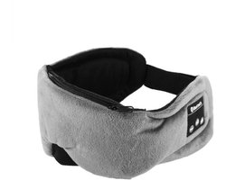 Slaapmasker met koptelefoon Bluetooth 5.0 Zwart