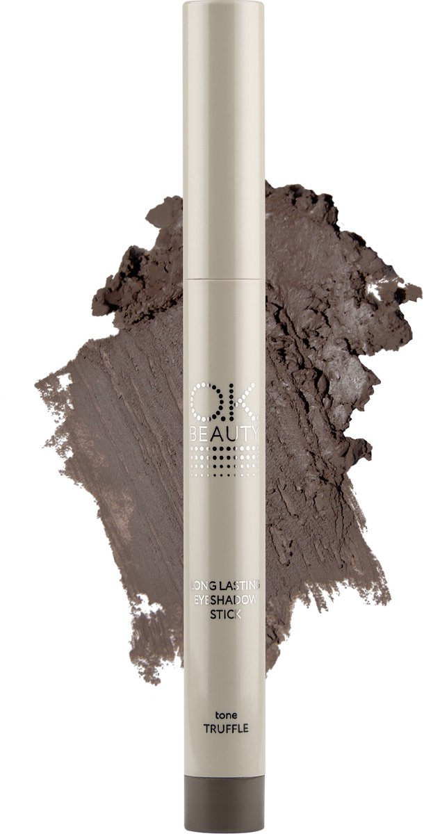 Eyeshadow Stick – Waterproof oogschaduw stick 3 in 1 – Oogschaduw – Eyeliner - Primer – Langhoudend – Longlasting – Met puntenslijper - Truffle - OK Beauty