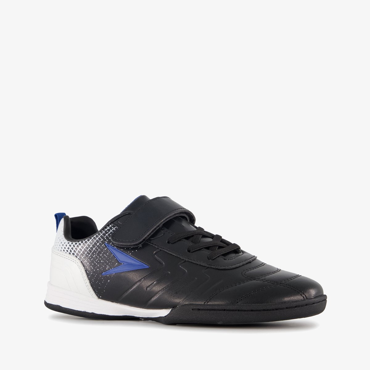 Dutchy IC kinder zaalschoenen zwart wit - Gymschoenen - Maat 35 - Uitneembare zool