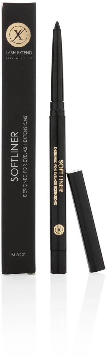 Softliner for eyelash extensions Lash eXtend | Black | eyeliner wimperextensions zwart