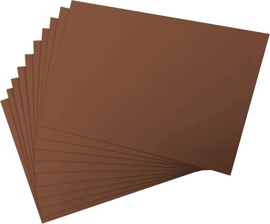 Kraftkleurig Cardstock Papier Glad 200g 30,5x30,5cm 50 vel - Vaessen