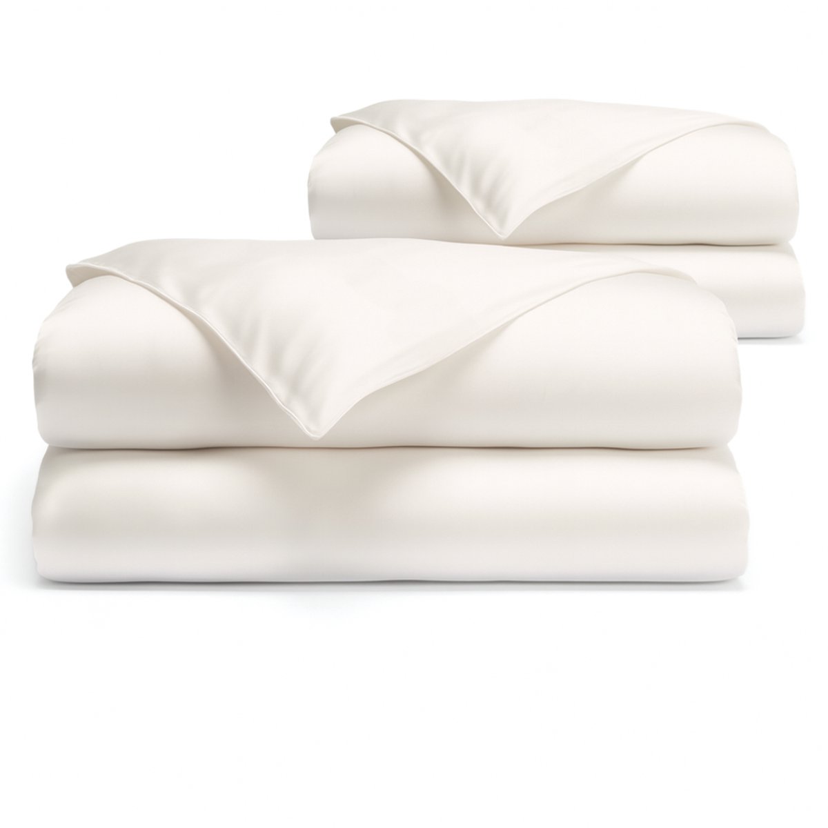Serene 4-seizoenen dekbed van 100% zijde 175 + 300 g/m² – zijden tijk - Silk Heaven - 260x240cm