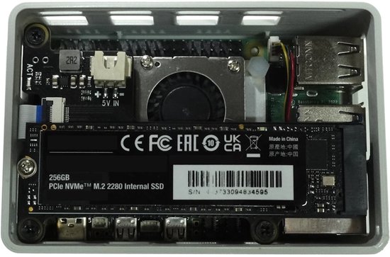 freva.com Raspberry Pi 5 8GB - NVMe SSD - Home Assistant kit | bol