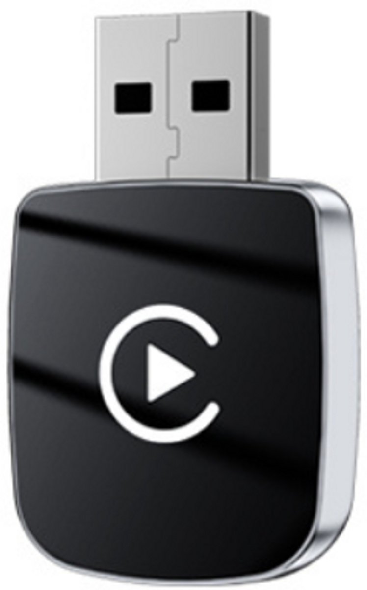 George Napoli CarPlay Dongle Draadloos – Adapter voor Apple CarPlay & Android Auto – USB-A & USB-C – Q1U