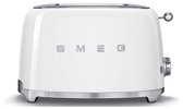 Bol.com SMEG TSF01WHEU - Broodrooster - Wit - 2x2 - 950W - 6 niveaus aanbieding