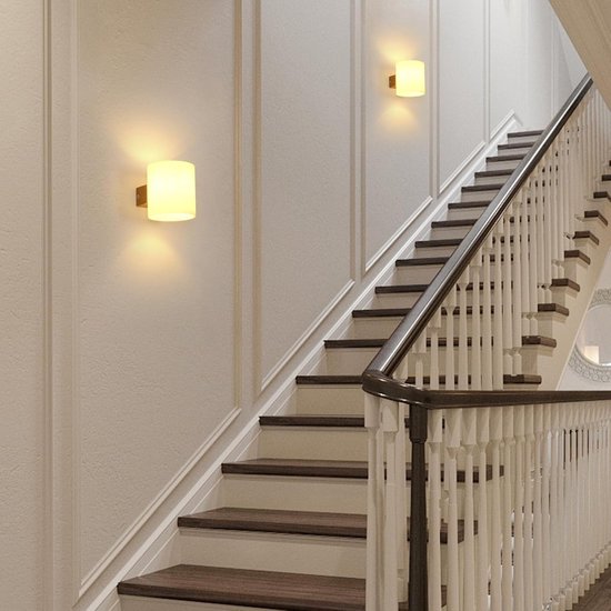 Sytmhoe Wandlamp dimbare led slaapkamer woonkamer 12W 960LM acryl