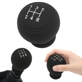 Housse de levier de vitesse ronde antidérapante en Siliconen | Manchon de levier de vitesse | Protection de levier de vitesse | Housse de levier de vitesse pour voiture | Extensible | Vitesses 1 à 5 + RI | Zwart