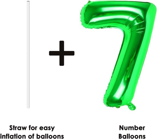 50 ballonnen voor de 7e verjaardag