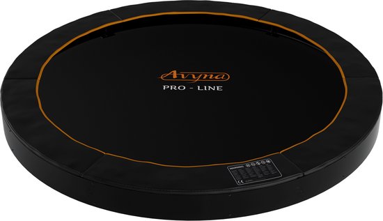Avyna Inbouw Trampoline Ø245 cm – FlatLevel – Rond – Zwart – Premium Kwaliteit