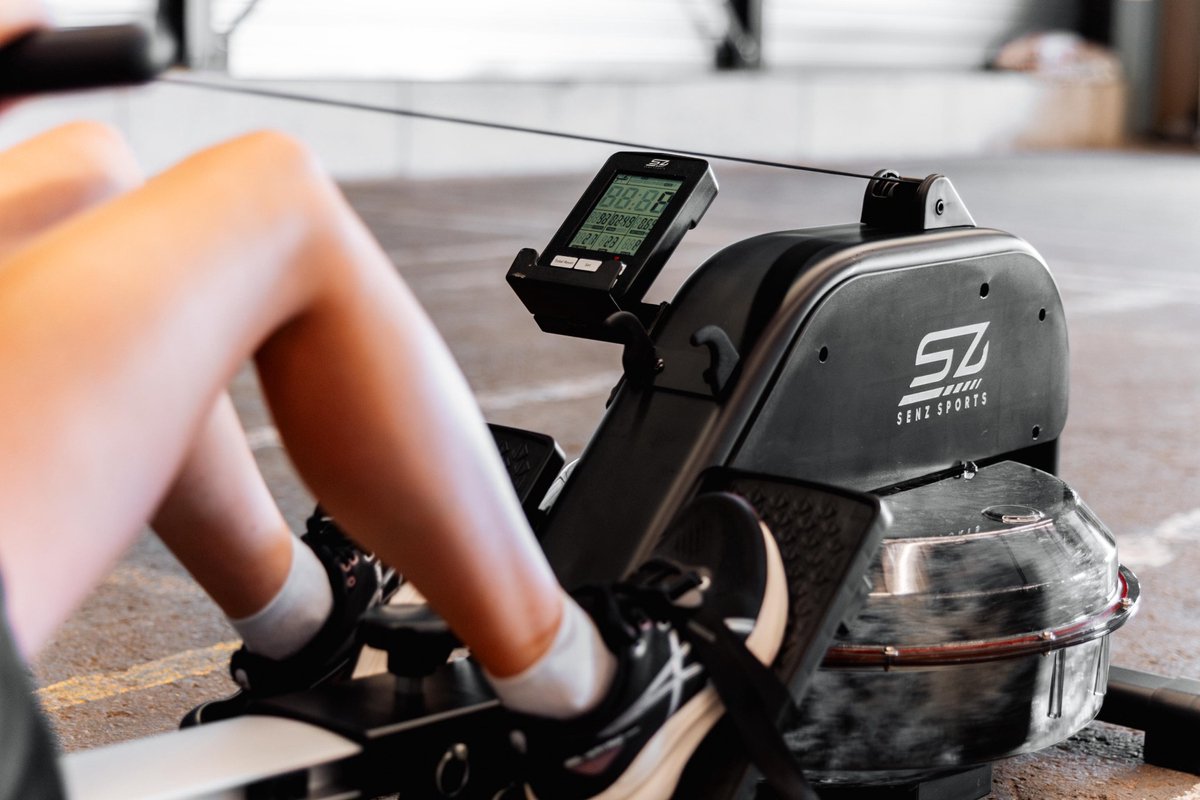 Afbeelding 3 van Senz Sports - R4000 - Roeitrainer - Waterroeitrainer - Incl. Trainingscomputer - Inklapbaar
