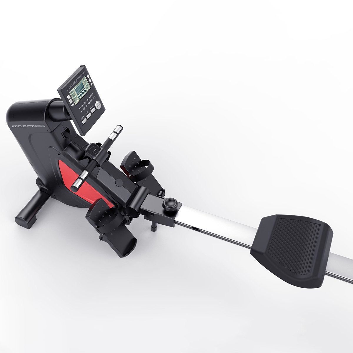 Afbeelding 2 van Focus Fitness - Row 3 - Roeitrainer - 16 Weerstandsniveaus - Incl. Trainingscomputer - Inklapbaar