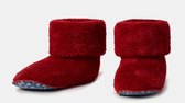 Pantoffels woody - donkerrood - 252-10-BOO-M/495 - maat 37/40
