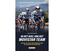 In het wiel van het Movistar Team