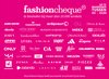 Fashioncheque logo in wit op roze met merknamen