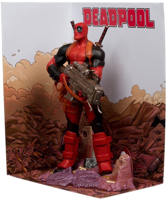McFarlane Toys Marvel Collection PVC Statue 1/6 Deadpool (Deadpool #1) 27 cm Beeld