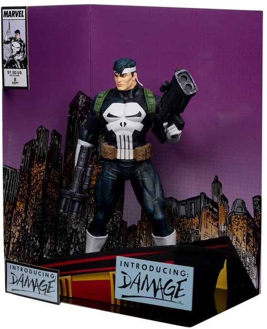 McFarlane Toys Marvel Collection PVC Statue 1/6 The Punisher (The Punisher War Journal #8) 26 cm Beeld