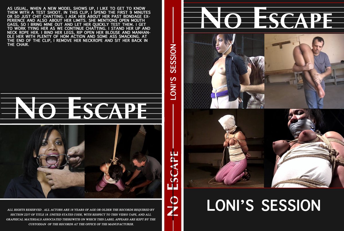 No Escape - Loni's Sessions - 220704