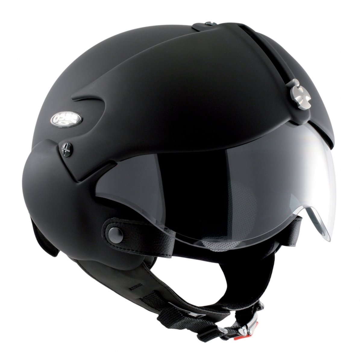 Osbe Tornado - Gpa Aircraft Pilotenhelm / Cruiserhelm voor Custom en Chopper Bikes - Maat L (59 tot 60 cm)