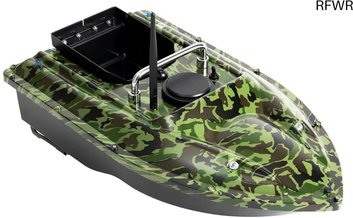 RFWR® Draadloze Aasboot met GPS en Afstandsbediening voor Nachtvissen