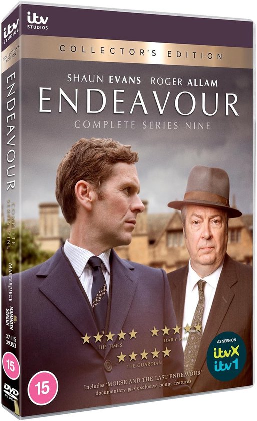 Endeavour Seizoen 9 - DVD - Import