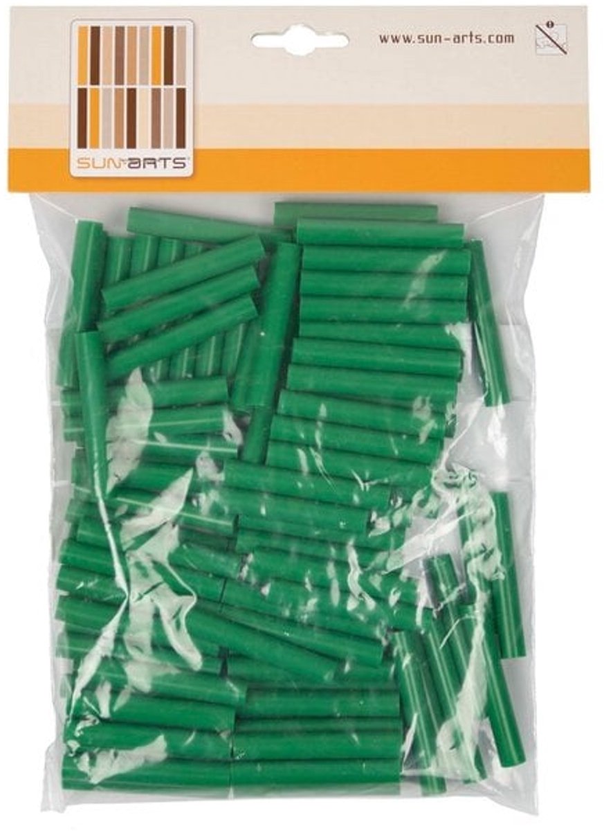 Sun Arts 250 stuks hulzen groen