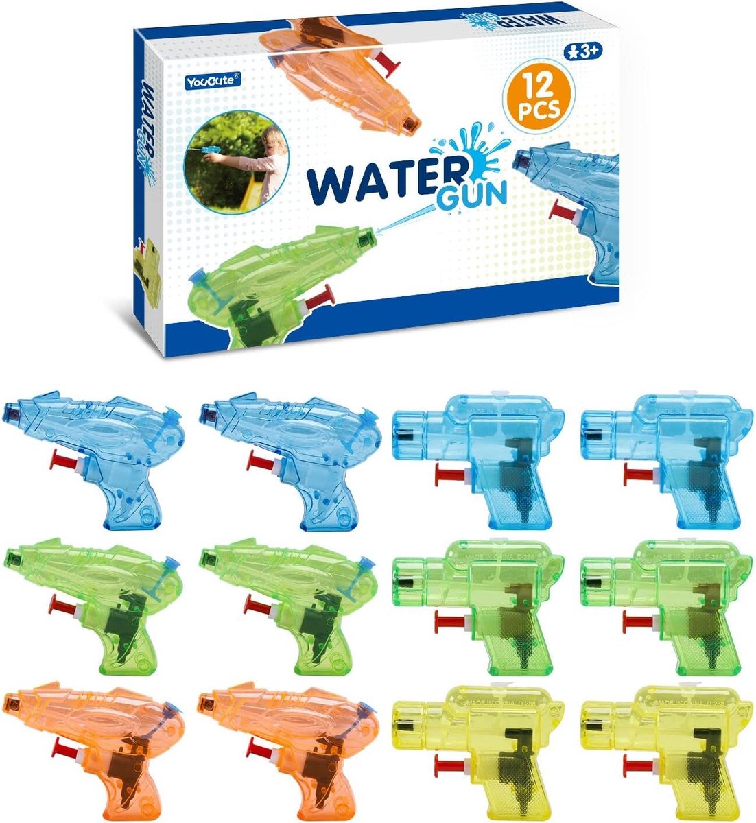 Lexium Waterpistool - Zomerspeelgoed - Watergevecht - Tuinspeelgoed - Waterpret - Verkoeling - Stranddag - Buitenspelen - Waterblaster - Vakantiespeelgoed - Super Soaker - Kinderspeelgoed - Zwembadspel - Zomercadeau - Water battle - Schietplezier - A