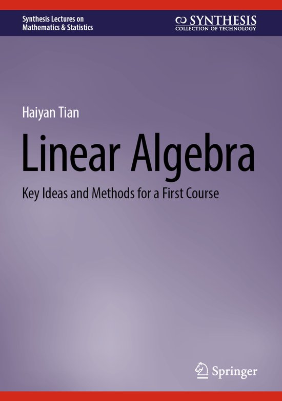 Synthesis Lectures on Mathematics & Statistics- Linear Algebra ...