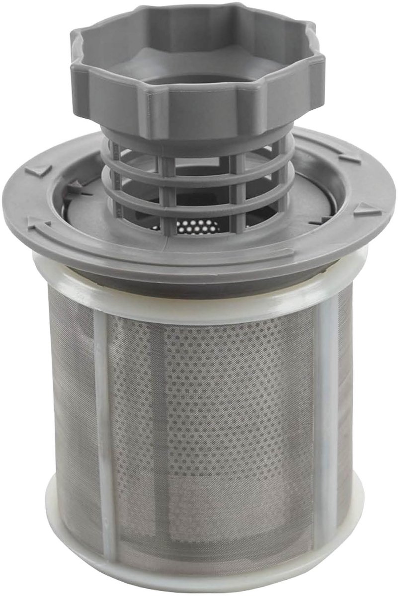 Multaparts® filter geschikt voor vaatwasser Bosch / Siemens - grof & fijn filter - | Alternatief voor 427903, 17008311 | Afmetingen 95 x 95 x 125 mm | Voorkomt blokkering van pomp of motor
