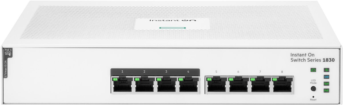 Switch Aruba Aruba Instant On 1830 8G 4p Class4 PoE 65W
