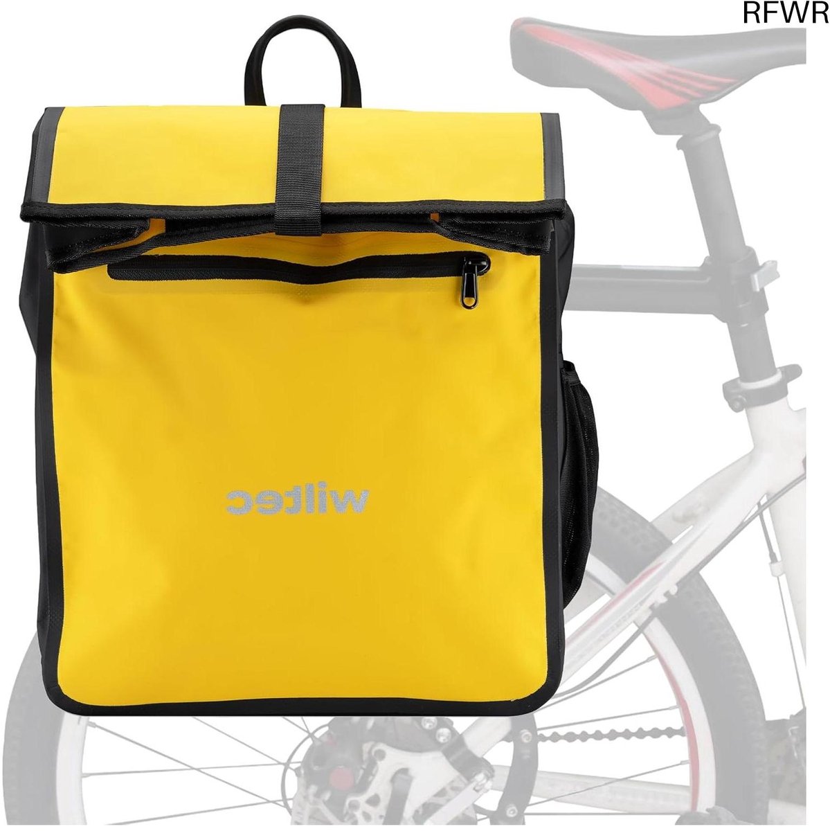 RFWR® Fietstas 22L - Waterbestendige Tas voor Bagagedrager - Perfect voor Dagelijks Gebruik