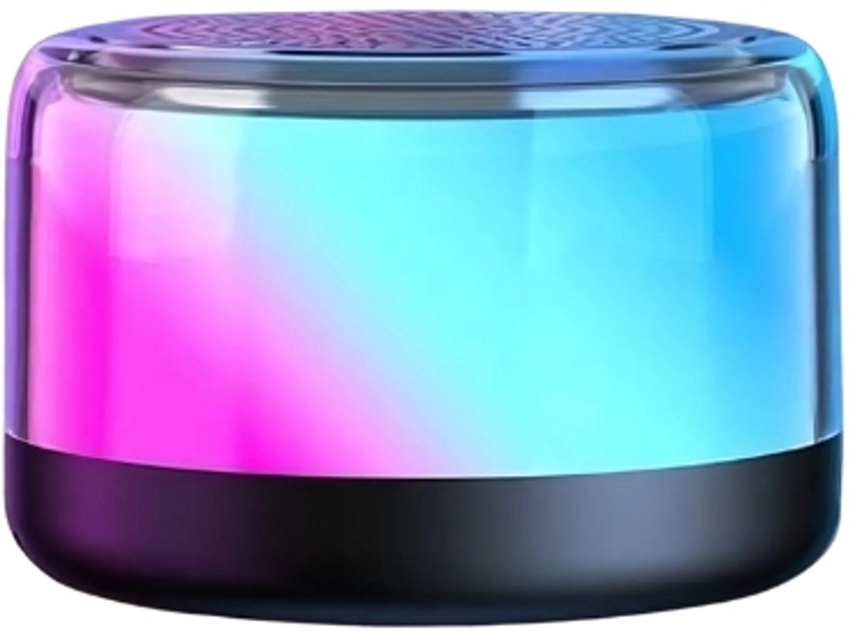 Draadloze Speaker BW200 – Mini Speaker met RGB-licht – Waterdicht - Draagbaar.