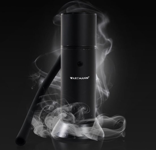 Wartmann Smoking gun mat zwart voor het koud-roken van gerechten [rookpistool] [koud-roken] [food-smoker] van Merkloos — afbeelding 3